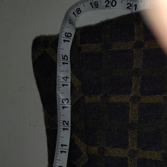 Loft Anne Taylor Wool mini skirt petite size 10 - Picture 3 of 6